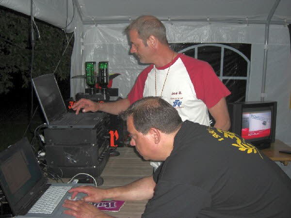 DJs at work